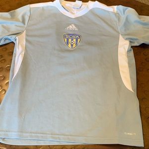 Adidas SCSA Soccer Shirt Jersey Boys Large